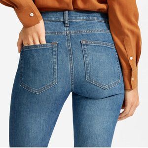 Everlane Mid rise skinny jean mid blue | 25 ankle
